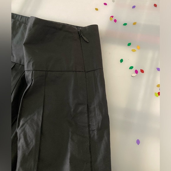 Theory sequined black pleated woman’s mini skirt size 6 - Picture 7 of 12